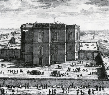 PARIS OBSERVATORY about 1670, founded by Louis XIV