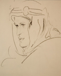 Lawrence of Arabia Lieutenant Colonel Thomas Edward Lawrence  T. E. Lawrence British Army officer painting drawing