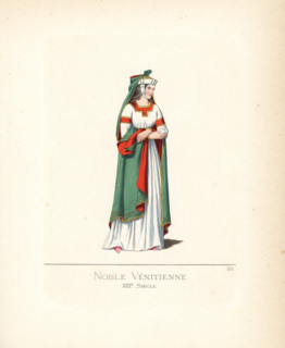 Noblewoman of Venice, 13th century.