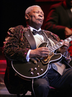 BB King performs in concert at the Seminole Hard Rock Hotel and Casino in Hollywood, Florida on February 2, 2010.