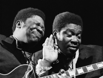 BB King Amsterdam, Concertgebouw, Netherlands - 1972,  (Photo Gijsbert Hanekroot)