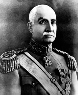 1940 c, PERSIA : The persian Emperor REZA Shah PAHLAVI ( 1878 - 1944 ). Was the Shah of Iran from 15 December 1925 until he was forced to abdicate by the Anglo-Soviet invasion of Iran on 16 September ...