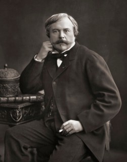 Edmond de Goncourt, 1822 –1896, born Edmond Louis Antoine Huot de Goncourt.  French writer, literary critic, art critic, book publisher and founder of the Académie Goncourt which awards the Prix Gonco...