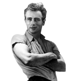 1955 , USA : The movie actor JAMES DEAN ( 1931 - 1955 ) , in GIANT ( il gigante ) by George Stevens , pubblicity still Warner Bros .  - FILM - CINEMA - attore cinematografico - portrait - ritratto - s...