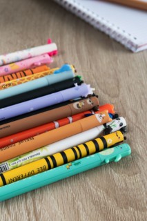 Famous erasable gel colored pens from Legami Milano