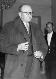 Dec. 21, 1973 - De Gaulle Cosults Political Leaders on Ceferendum : The main French Political Leaders were received at the Elysee Palace Today for a Consultation with de Gaulle on the Forthcoming Refr...