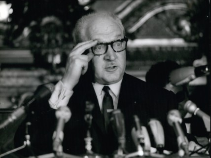 1967 - Guy Mollet, Dec. 1967 © Keystone Pictures USA/ZUMAPRESS.com/Alamy Live News