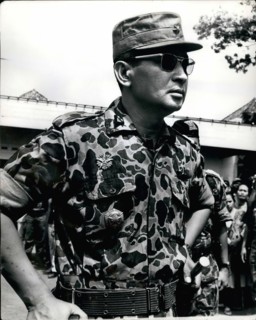 1962 - Major General Suharto, Indonesian Army Chief of Staff. At time of picture, Suharto was attending funeral services of generals killed during shorted communist coup of Oct 1, 1965. At this time h...