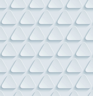 Neutral light gray seamless pattern with 3D effect. Tileable vector background.