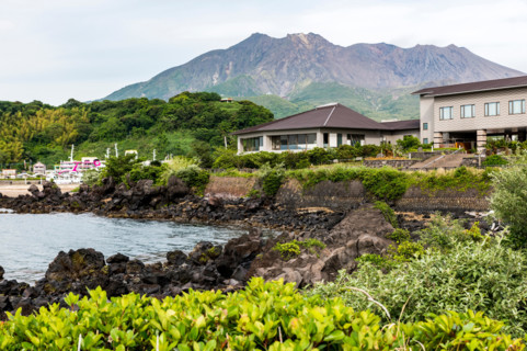 Sakurajima Vulcano, Kagoshima, Kyushu, Japan