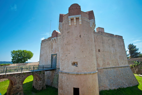 Citadel of Saint-Tropez, gulf of Saint-Tropez, french riviera, South France, Cote d'Azur, France, Europe