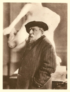 1267 Rodin dans son atelier-1910