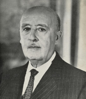 Portrait of Spanish dictator Francisco Franco, Madrid 1970s