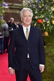 Alan Rickman attending the premiere of A Little Chaos, held at the Odeon cinema in Kensington, London