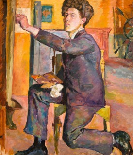 Self-Portrait, Alberto Giacometti, 1921,