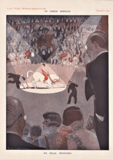 1920s France La Vie Parisienne Magazine Plate