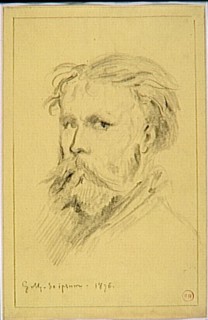 'Autoportrait' (1876) by Gustave Moreau is a self-portrait that highlights the artist's introspective exploration of his own image. Created during the late 19th century, it reflects Moreau's distincti...