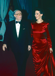 Washington, DC. USA, 1991 Gene Kelly and his wife Patricia Ward  Credit: Mark Reinstein