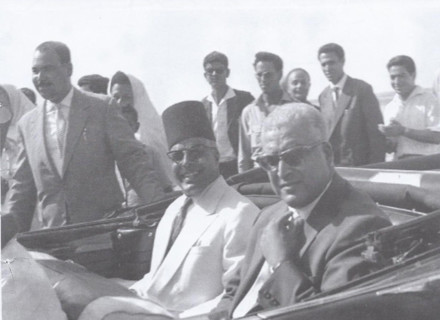 Habib Bourguiba, the first President of Tunisia, is often seen with his political counterpart, Salah Ben Youssef. Their collaboration was pivotal in Tunisiaâ€™s post-colonial history, with Bourguiba b...