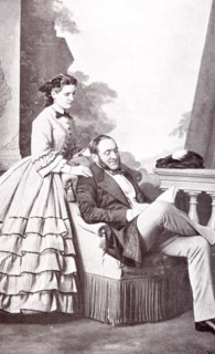 . Français : Georges Haussmann et sa fille Valentine . 19th century. Unknown 240 Georges &amp; valentine haussmann