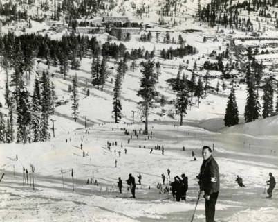 Olympic slalom course, Squaw Valley, USA 1960