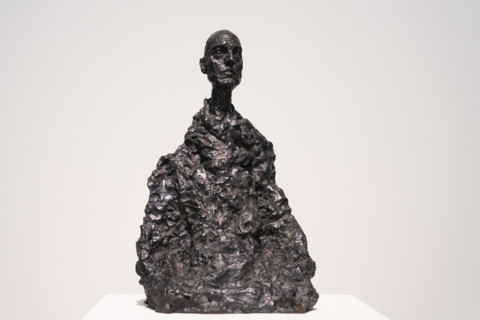Exhibition of Alberto Giacometti at the Prado Museum in Madrid, Spain.  Featuring: Atmosphere Where: Madrid, Spain When: 01 Apr 2019 Credit: Oscar Gonzalez/WENN.com