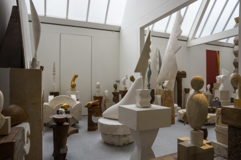 Paris, Centre Pompidou, Atelier Brancusi