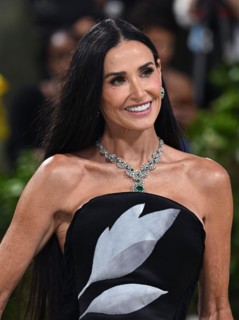 New York, USA. May 6th, 2024. Demi Moore arriving at The Met Gala, Sleeping Beauties: Reawakening Fashion, The Metropolitan Museum of Art. Credit: Dou