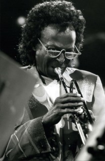 Mar. 31, 2012 - Miles Davis and Quincy Jones at the Montreux Jazz-Festival.: Miles Davis is seen during a concert he gave together with Quincy Jones at the Jazz-Festival in Montreux/Switzerland 8th Ju...