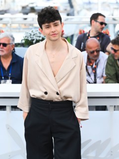 Cannes, Cannes. 16th May, 2025. day 4 - Photocall of the film "La Misteriosa Mirada Del Flamenco”. In the photo Diego Céspedes Credit: Independent Photo Agency/Alamy Live News
