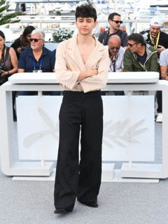 Cannes, Cannes. 16th May, 2025. day 4 - Photocall of the film "La Misteriosa Mirada Del Flamenco”. In the photo Diego Céspedes Credit: Independent Photo Agency/Alamy Live News