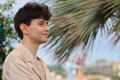 Cannes, France. 16th May, 2025. Director Diego Céspedes at The Mysterious Gaze Of The Flamingo (La Misteriosa Mirada Del Flamenco) film photo call at the 78th Cannes Film Festival. Credit: Doreen Kenn...