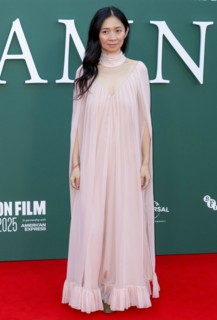 11 Oct 2025, London, England, UK - Chloé Zhao arriving at Hamnet Premiere, BFI London Film Festival 2025