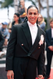 Imane Khelif attends the "Nagi Notes" screening during the 79th annual Cannes Film Festival at Palais des Festivals on May 13, 2026 in Cannes, France.