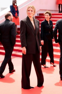 Virginie Efira attends the "Soudain" screening during the 79th annual Cannes Film Festival at Palais des Festivals on May 15, 2026 in Cannes, France.