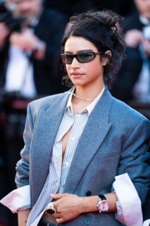Odessa A'zion attends the "Karma" screening during the 79th annual Cannes Film Festival at Palais des Festivals on May 15, 2026 in Cannes, France. Credit: lounisphotography/Alamy Live News