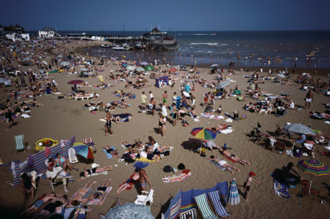 broadstairs beach in summer