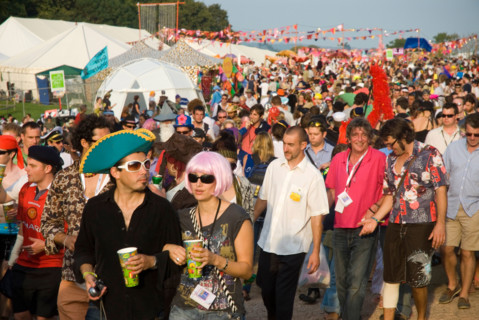 Bestival music festival on the Isle of Wight