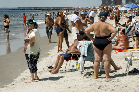 Brighton Beach, New York City, USA