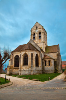 Europe, France, Val-d'oise (95), Auvers-sur-Oise Church