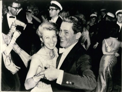 Dec. 12, 1965 - Nobel Prize Winner for Medicine Jacques Monod and His Wife