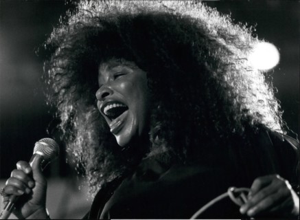 Jul. 07, 1991 - Chaka Khan in Montreux. Singer Chaka Khan is seen here during her performance at this year's Montreux Jazz Festival July 17th.