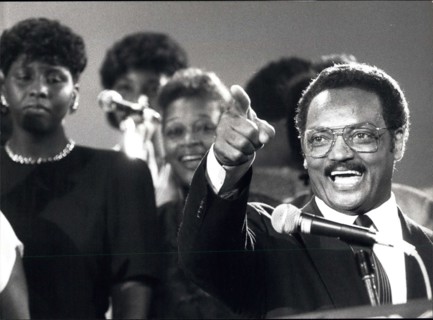 Jul. 28, 1991 - Jesse Jackson at the Montreux Jazz Festival Reverend Jesse Jackson and the Atlanta Superchorus of the USA are pictured performing gospel and spiritual songs at the last evening of the ...