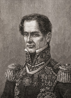 Antonio de Padua María Severino López de Santa Anna y Pérez de Lebró,  1794 – 1876, aka Santa Anna or López de Santa Anna and sometimes called "the Napoleon of the West".  Mexican politician, general ...