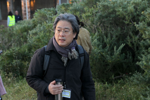 fFlmmaker PARK CHAN-WOOK, who is directing the BBC mini-series 'Little Drummer Girl' starts filming in  the archaeological site of Sounion, Greece.
