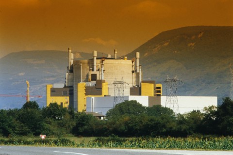 Creys-Malville breeder reactor, Creys-Malville, Isere, 1987, France