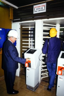 Creys-Malville breeder reactor, Creys-Malville, Isere, 1987, France