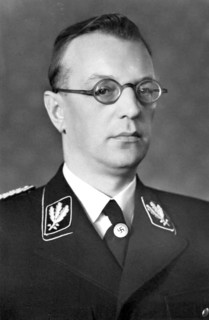 The nazi politician Arthur Seyss-Inquart. He was captured in 1945, tried and hanged at Nuremberg in 1946. Credit: German Bundesarchiv