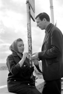 Apr. 17, 2007 - Simone Signoret et Yves Montand Festival de Cannes. Simone Signoret et Yves Montand le 2 mai 1959. Â© JDF / PixPlanete PIXPLANETE...CREDIT: PIXPLANETE-   K55874PP(Credit Image: © Globe...