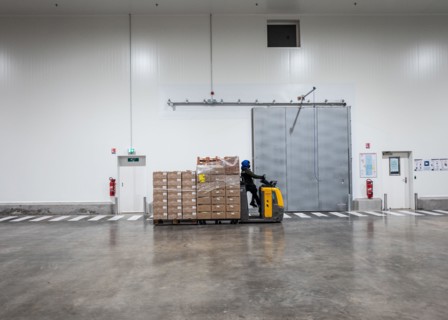 November 9, 2022, Rungis, Ile-de-France (region, France: The METRO logistics platform inaugurated by the Managing Director of METRO France Pascal PELTIER, the President of Rungis International Market ...
